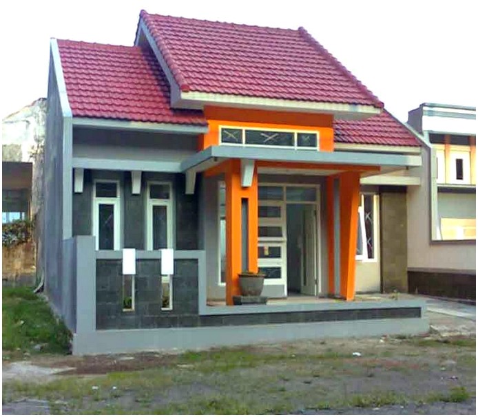 Ide Model desain rumah minimalis 1 lantai mewah nyaman elegan kokoh tren masa kini terbaru