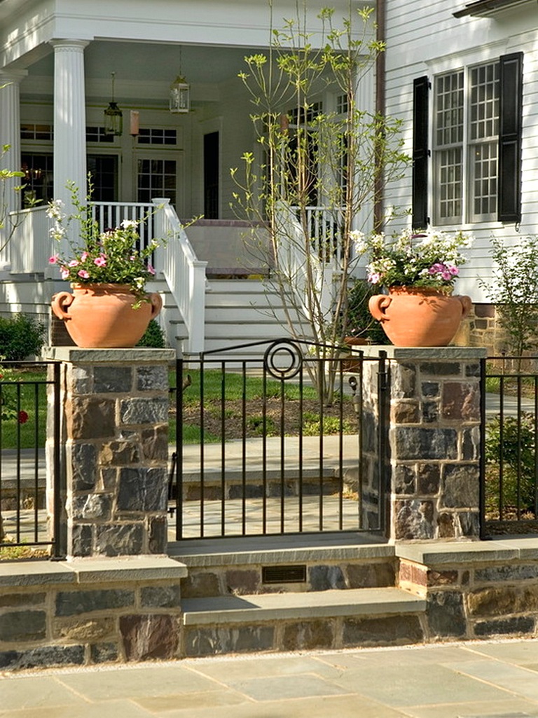 Pagar Besi Batu Alam Terbaru