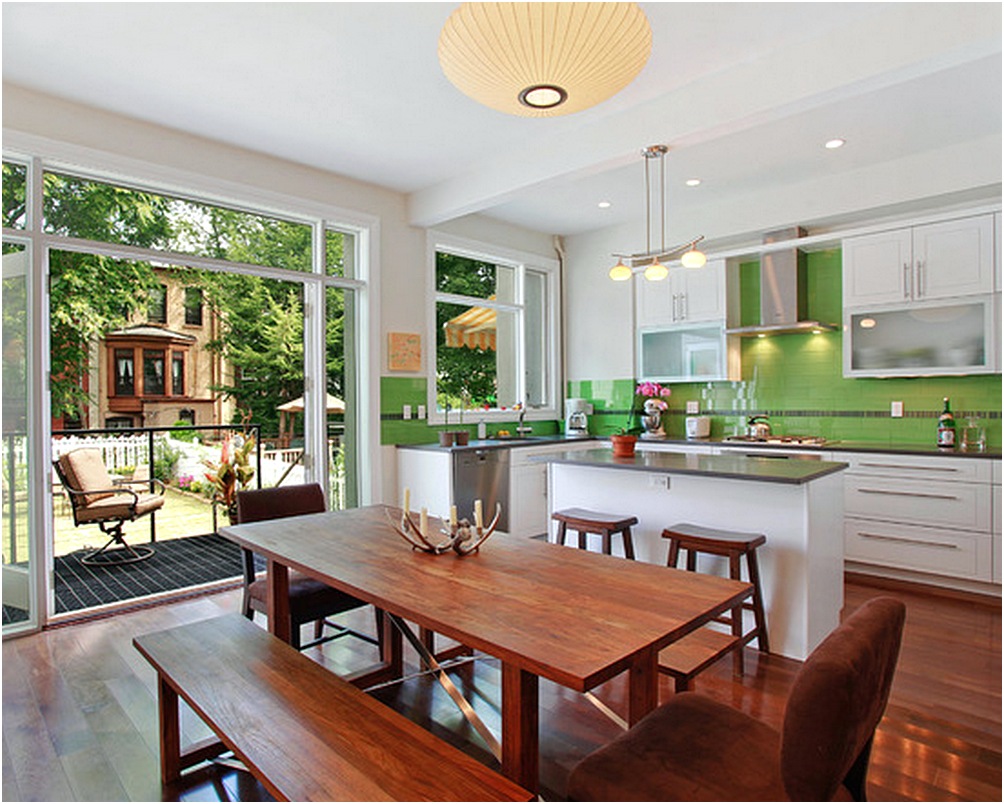 Desain Dapur Dan Ruang Makan Sempit