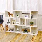 Rak Buku Minimalis Modern Unik