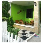 Teras Rumah Minimalis Sederhana Dengan Batu Alam Cantik