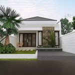 Rumah Minimalis Sederhana 1 Lantai Dengan Teras Rumah Dari Batu Alam