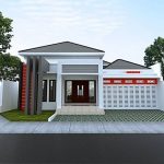 Rumah Minimalis Sederhana 1 Lantai Tampak Depan Bergaya Modern