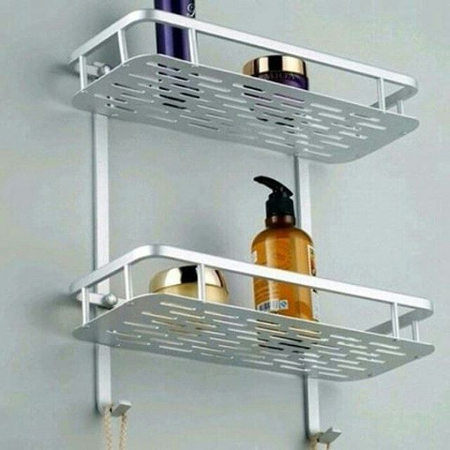 Rak Tempat Sabun Kamar Mandi Rak Kamar Mandi Stainless Terbaru Tanpa Paku