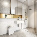 Foto Kamar Mandi Hotel Minimalis Dengan Keramik Lantai Kamar Mandi Marmer Batu Alam