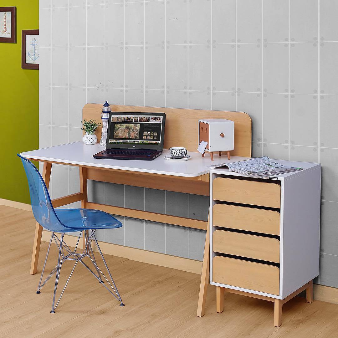 Meja Komputer Minimalis Meja Belajar Meja Laptop Dan Kursi