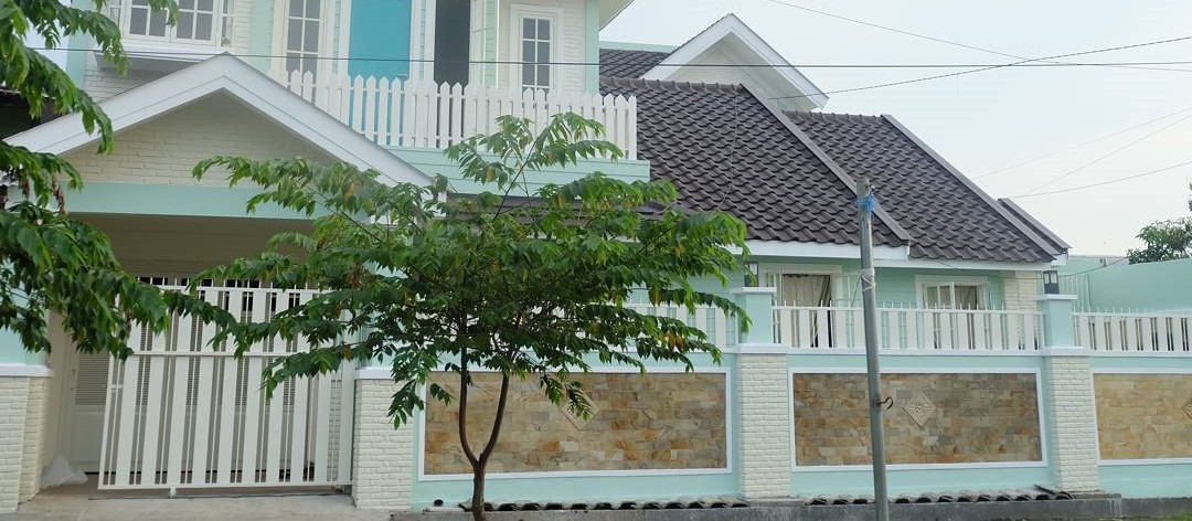 Desain Pagar Tembok Batu Alam Minimalis Terbaru Rumah Shabby Chic Mewah