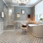 Kamar Mandi Mewah Dengan Keramik Lantai Kamar Mandi Yang Terbaru