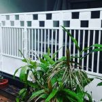 Model Pagar Minimalis Besi Warna Putih
