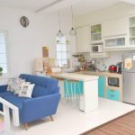 Desain Ruang Keluarga Menyatu Dengan Dapur