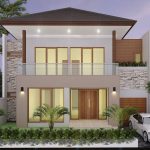 Foto Desain Rumah Minimalis 2 Lantai Modern