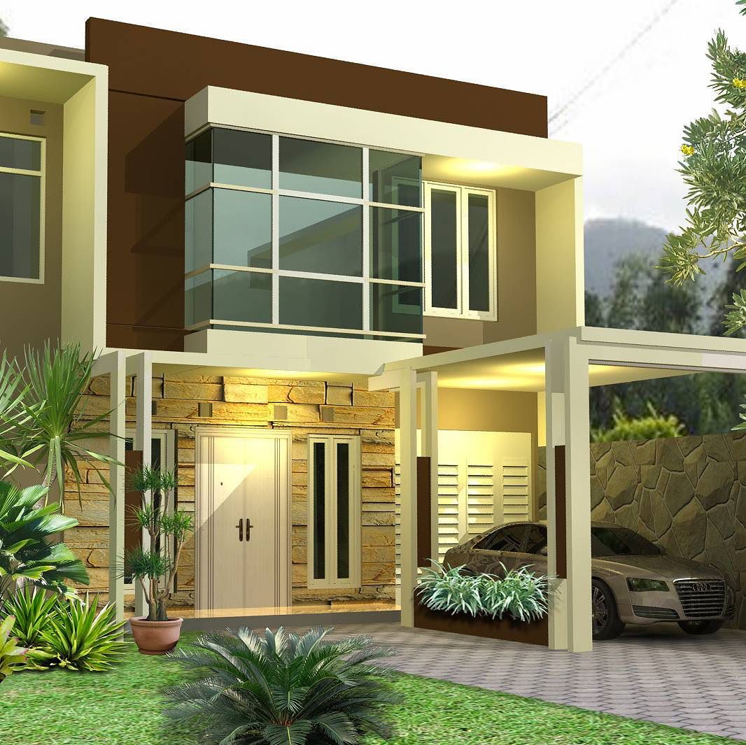 Desain Rumah Modern 2 Lantai