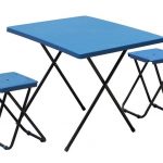 Model Meja Makan Lipat Besi Plastik