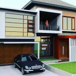 Model Rumah Modern Minimalis 2 Lantai