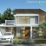 Rumah Modern 2 Lantai Terbaru Tampak Depan