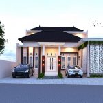 Gambar Desain Rumah Minimalis Modern 1 Lantai Tampak Depan