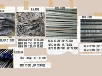 Daftar harga besi beton terbaru